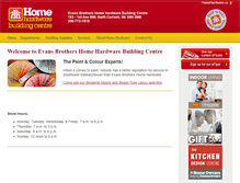 Tablet Screenshot of homehardware.net
