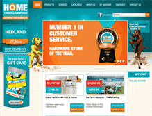 Tablet Screenshot of homehardware.net.au